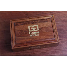 Burma Padauk Solidwood Tissue Box